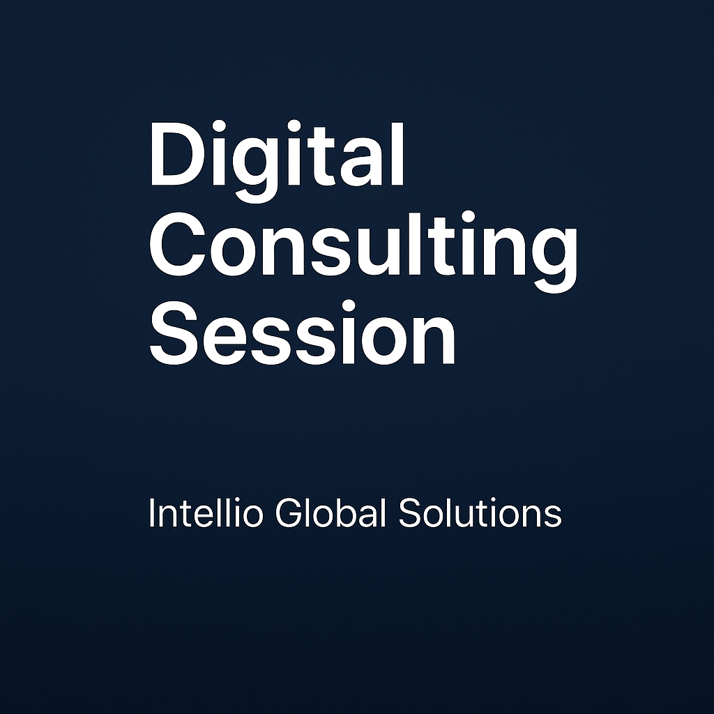 Digital Consulting Session (1 Hour)