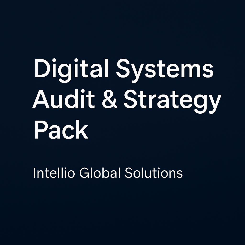 Digital Systems Audit & Strategy Pack