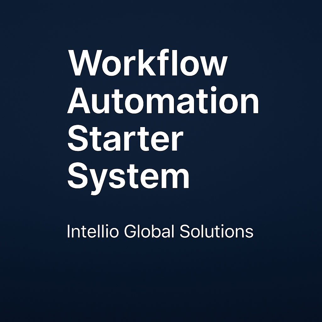 Workflow Automation Starter System
